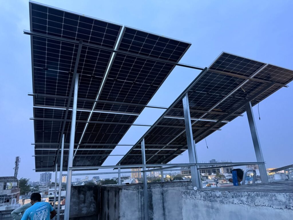 Best solar panel installation in Jaripatka | Evergreen Custom Solar